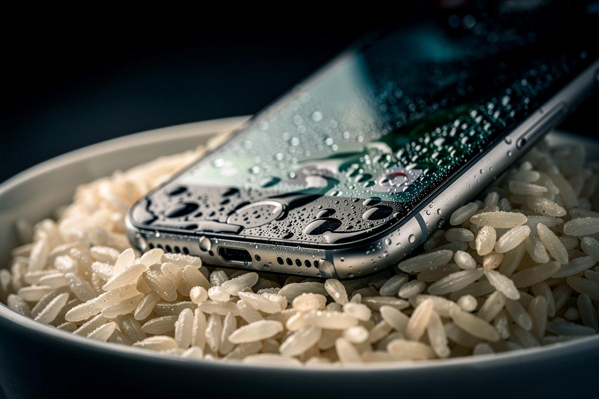 Eksperci technologiczni tłumaczą, dlaczego wkładanie telefonu do miski z ryżem zyskuje nowy sens