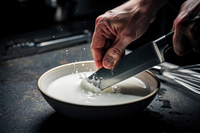Kuchnia oszalała! Kucharze po cichu moczą noże w mleku, powód cię zaskoczy