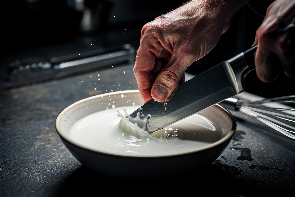 Kuchnia oszalała! Kucharze po cichu moczą noże w mleku, powód cię zaskoczy