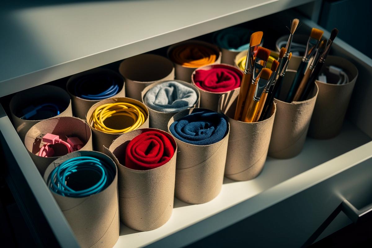 Specjaliści od organizacji domu używają rolek po papierze toaletowym, a ty nie uwierzysz jak